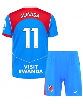 Billige Fotballdrakt Atletico Madrid Thiago Almada #11 Replika Tredjedraktsett Barn 2025-26 Kortermet (med bukser)